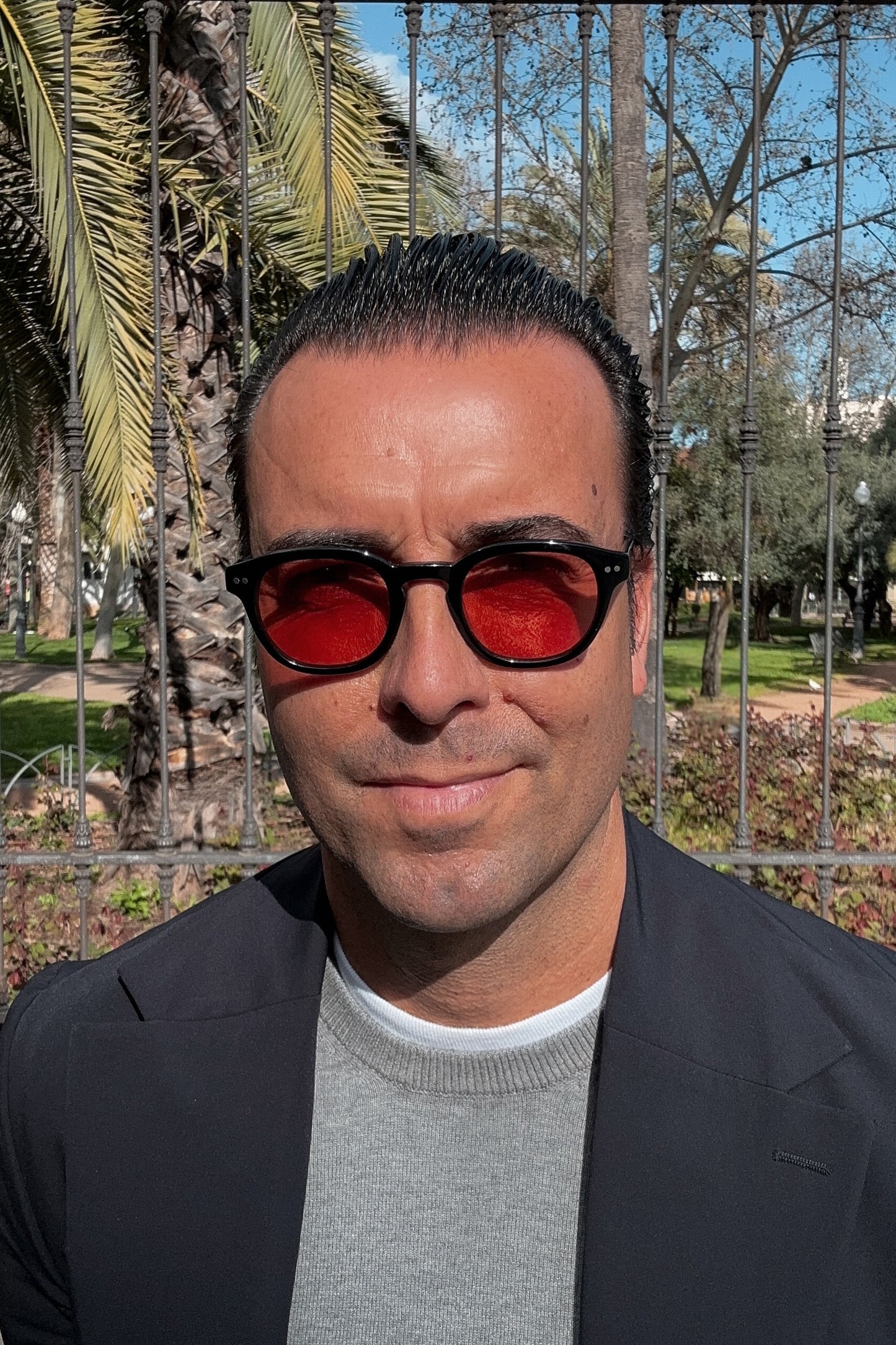 Gafas de sol Archy Welfare x HICREW St. Barths negra