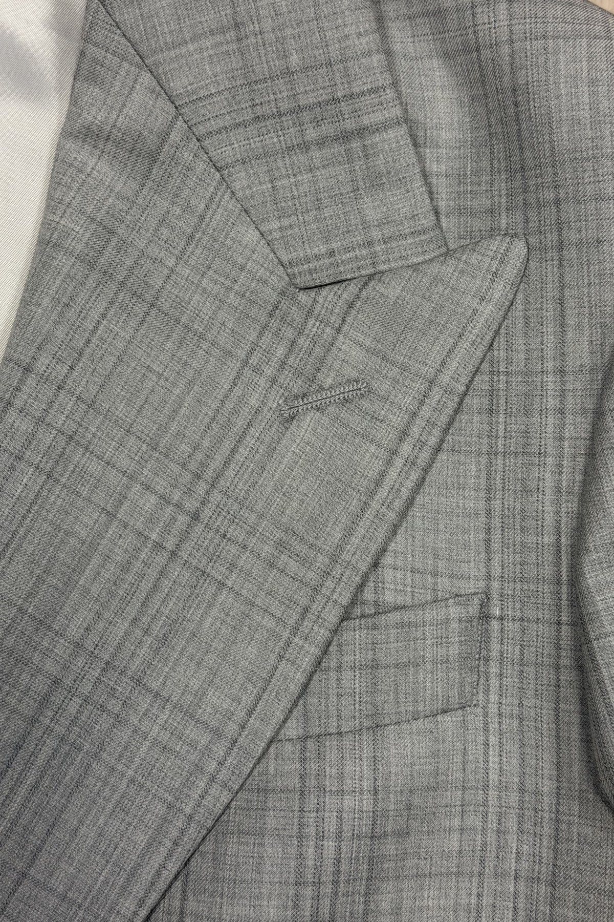 Americana traje gris claro