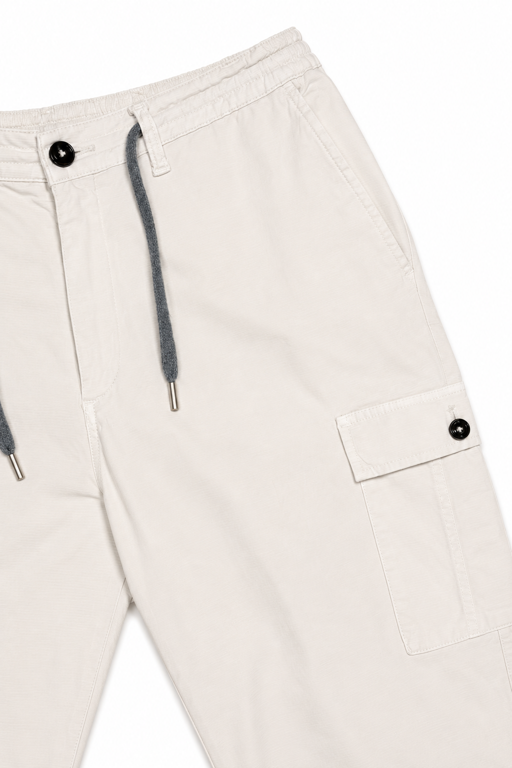 Pantalón cargo ligero crema