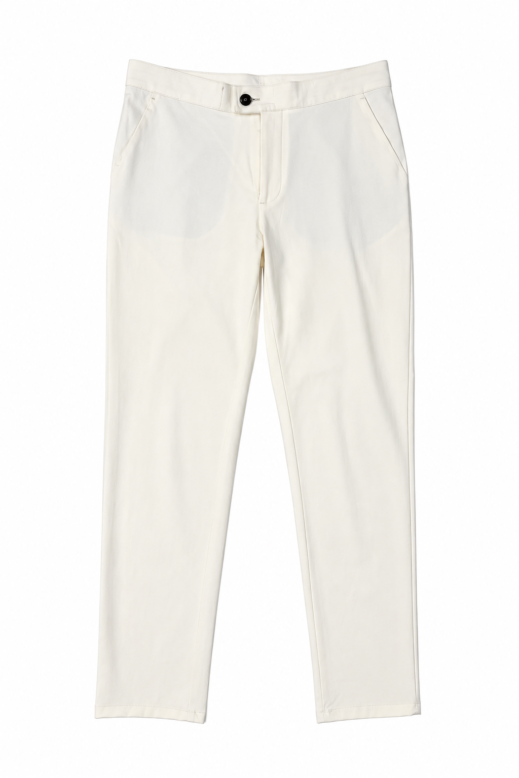 Pantalón punto ligero off white