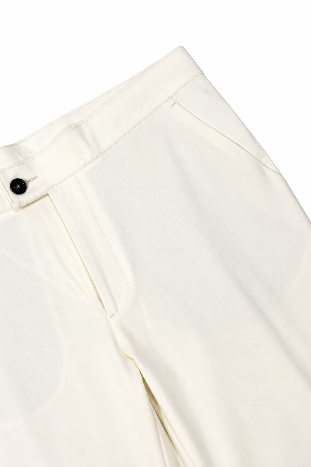 Pantalón punto ligero off white