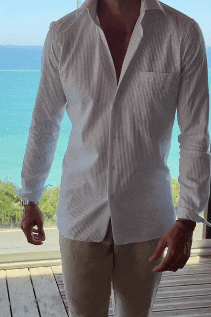 Camisa summer jaretas blanca