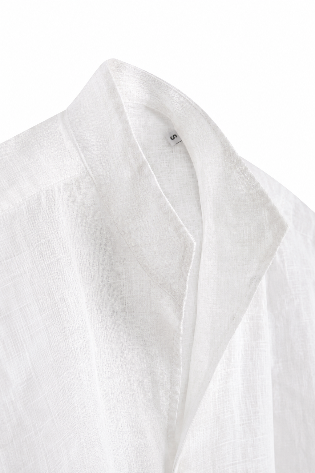 Camisa Mao lino blanca