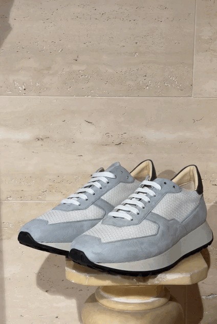 Zapatillas walking blancas