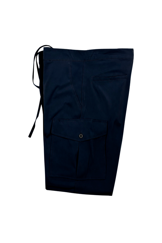Bermudas cargo técnicas azul marino