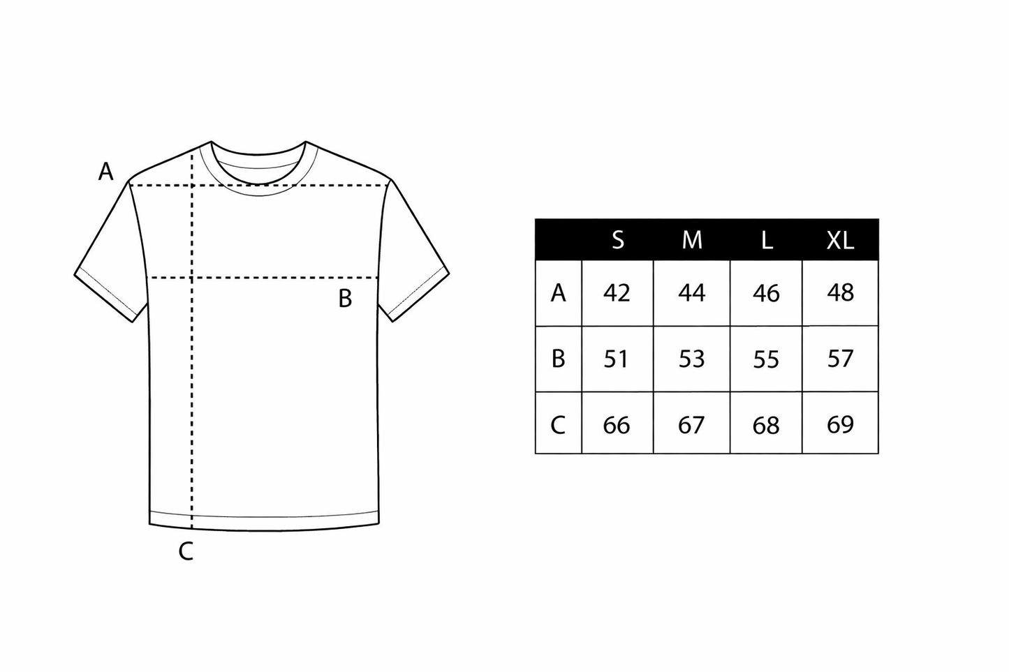 Camiseta punto crema