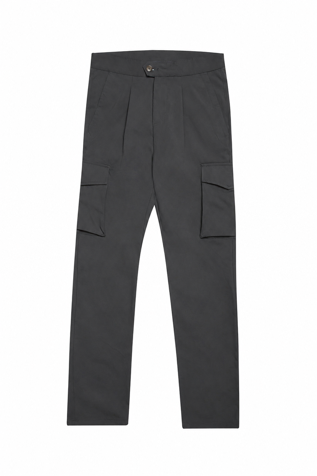 Pantalón cargo pinzas técnico gris