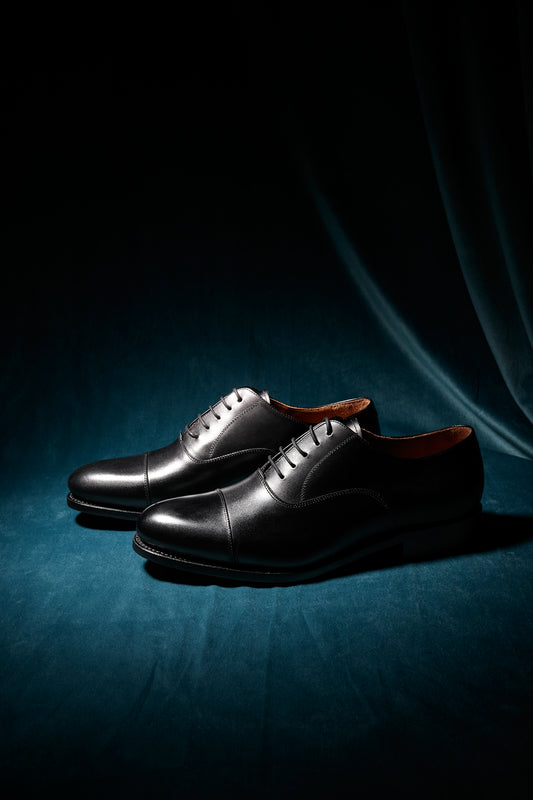 Zapatos Oxford negro