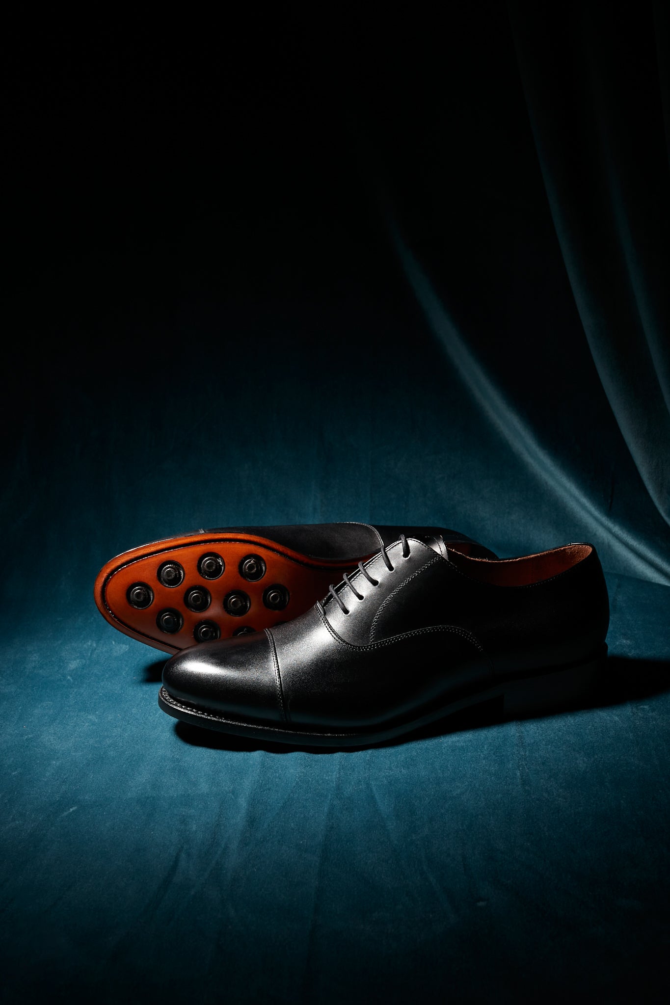 Zapatos Oxford negro
