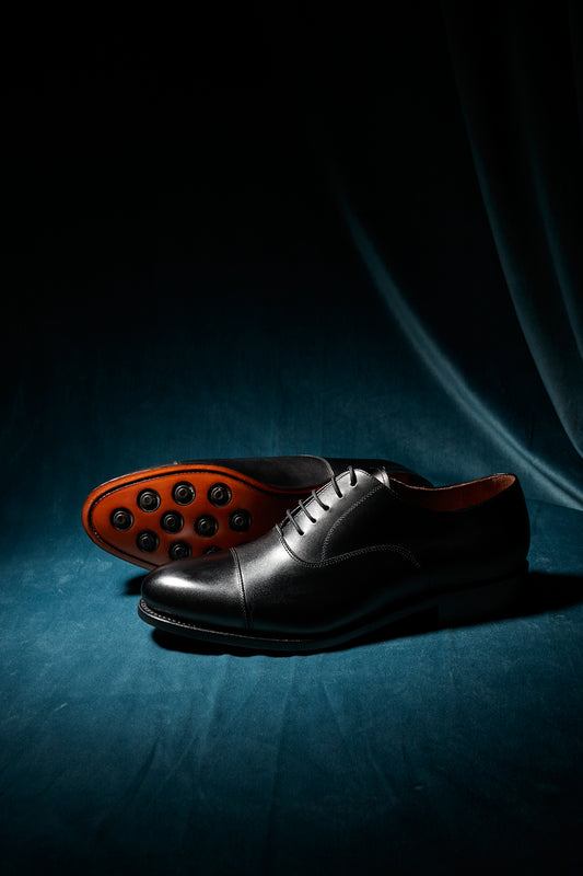 Zapatos Oxford negro