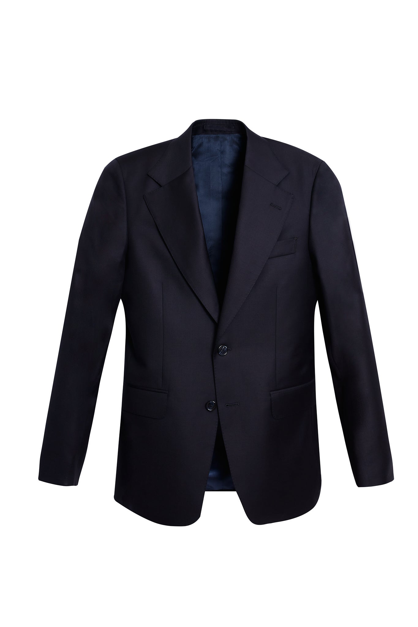 Americana traje azul marino solapa clásica Ready to Wear