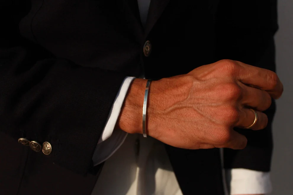 Pulsera plata bolas | Hippie Crew