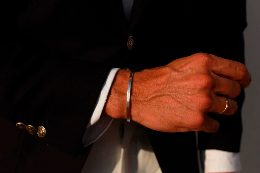 Pulsera plata bolas | Hippie Crew