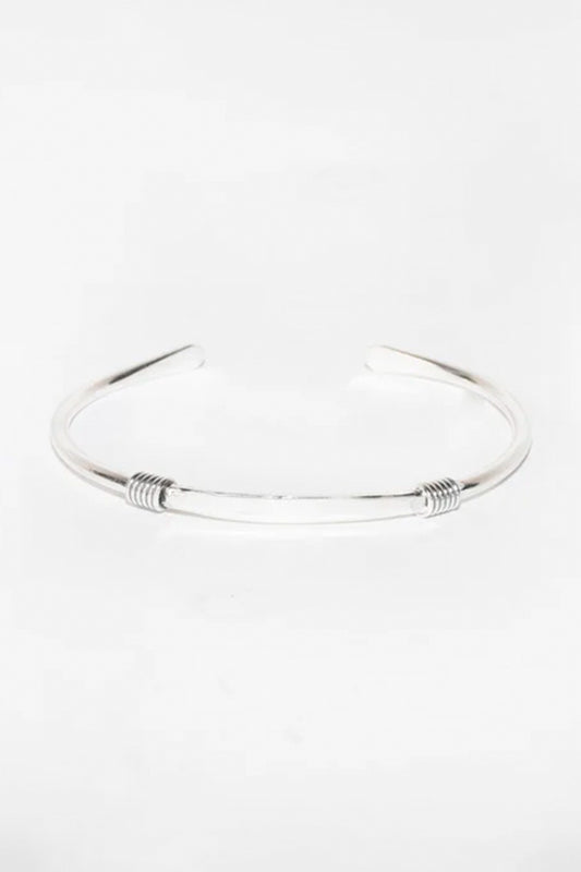 Pulsera plata étnica personalizable Hippie Crew