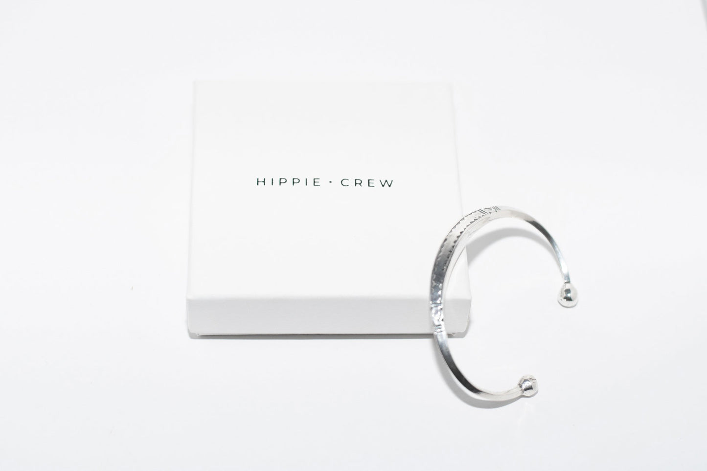 Pulsera plata tribal Hippie Crew