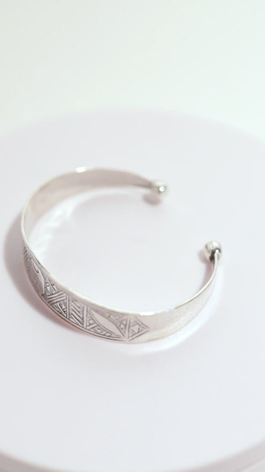Pulsera Plata Brazalete Tuareg