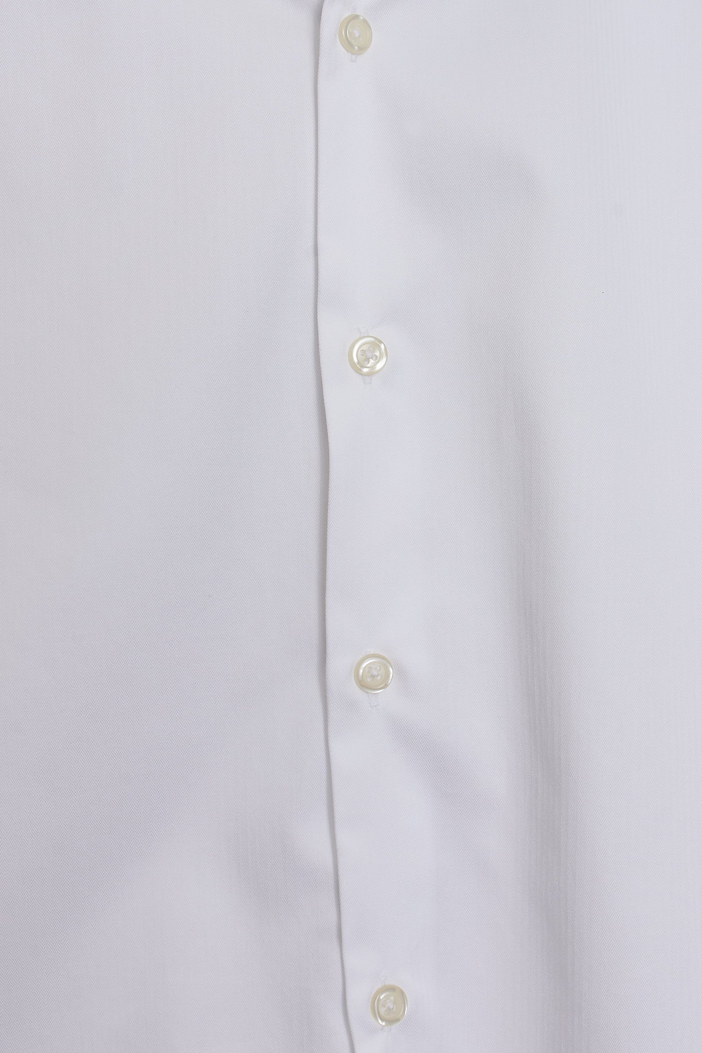 Camisa cuello híbrido blanca