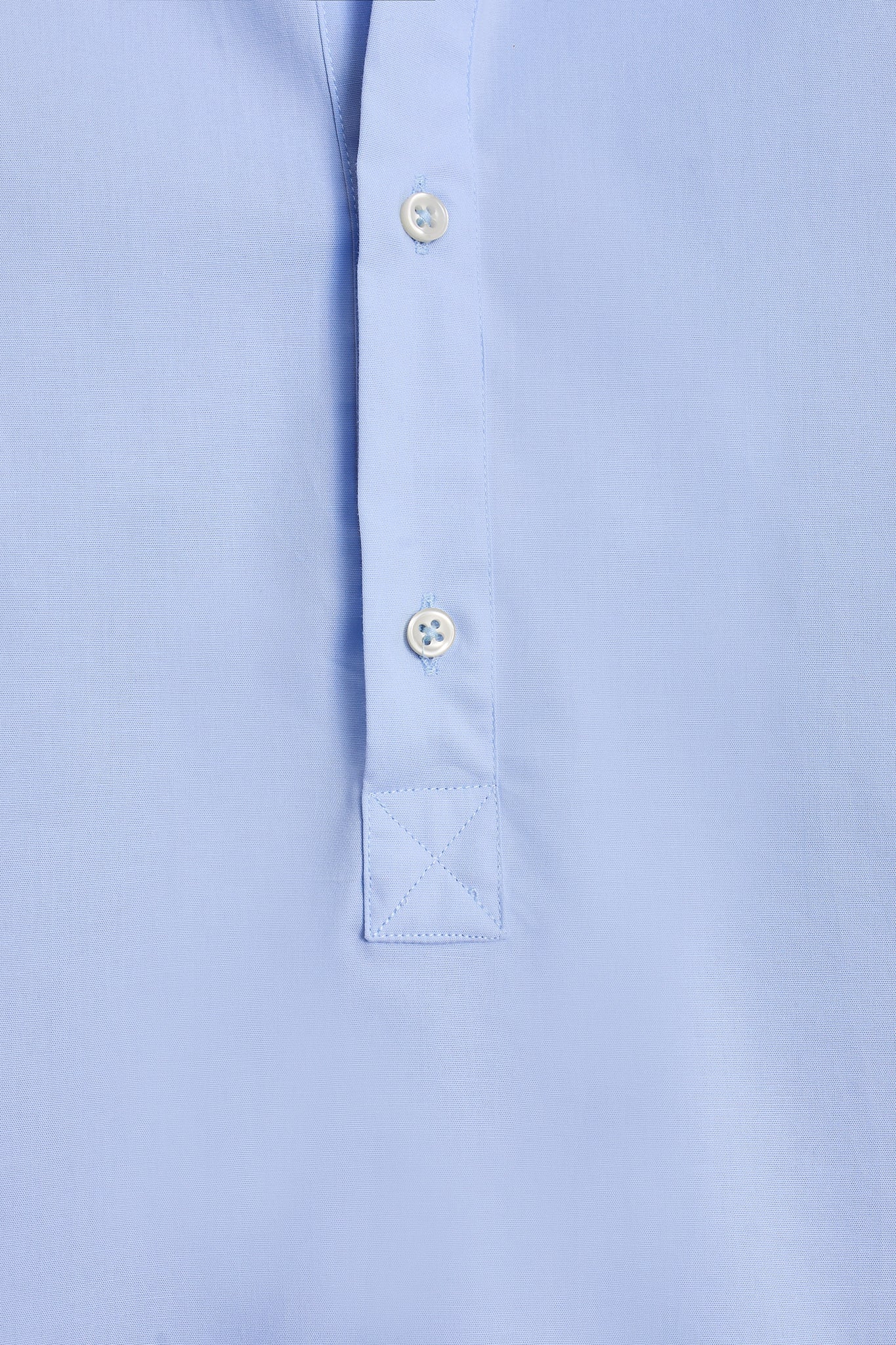 Camisa polera elástica azul