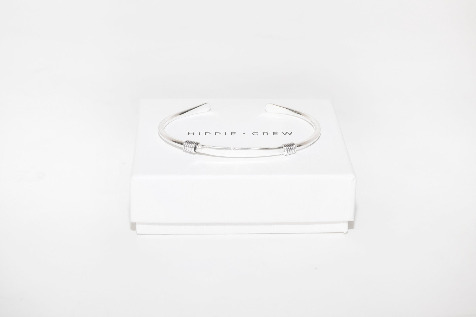 Pulsera plata étnica personalizable Hippie Crew